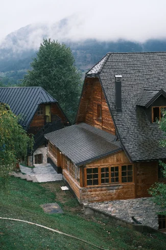 Exterior de la casa